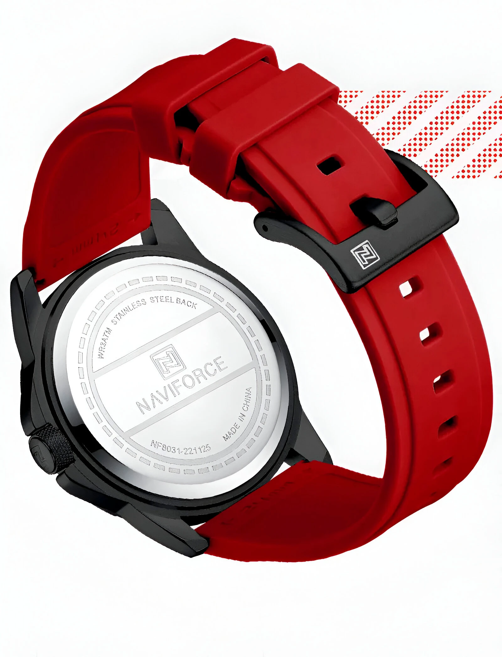 Reloj Naviforce Casual Nf8031 Crono Hombre  7