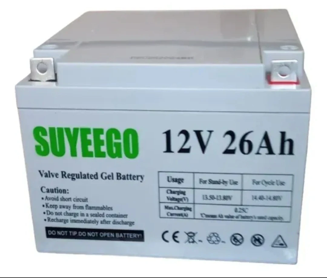 Kit Solar Inversor 500w, Control 20a, Batería 26ah-panel 50w 5