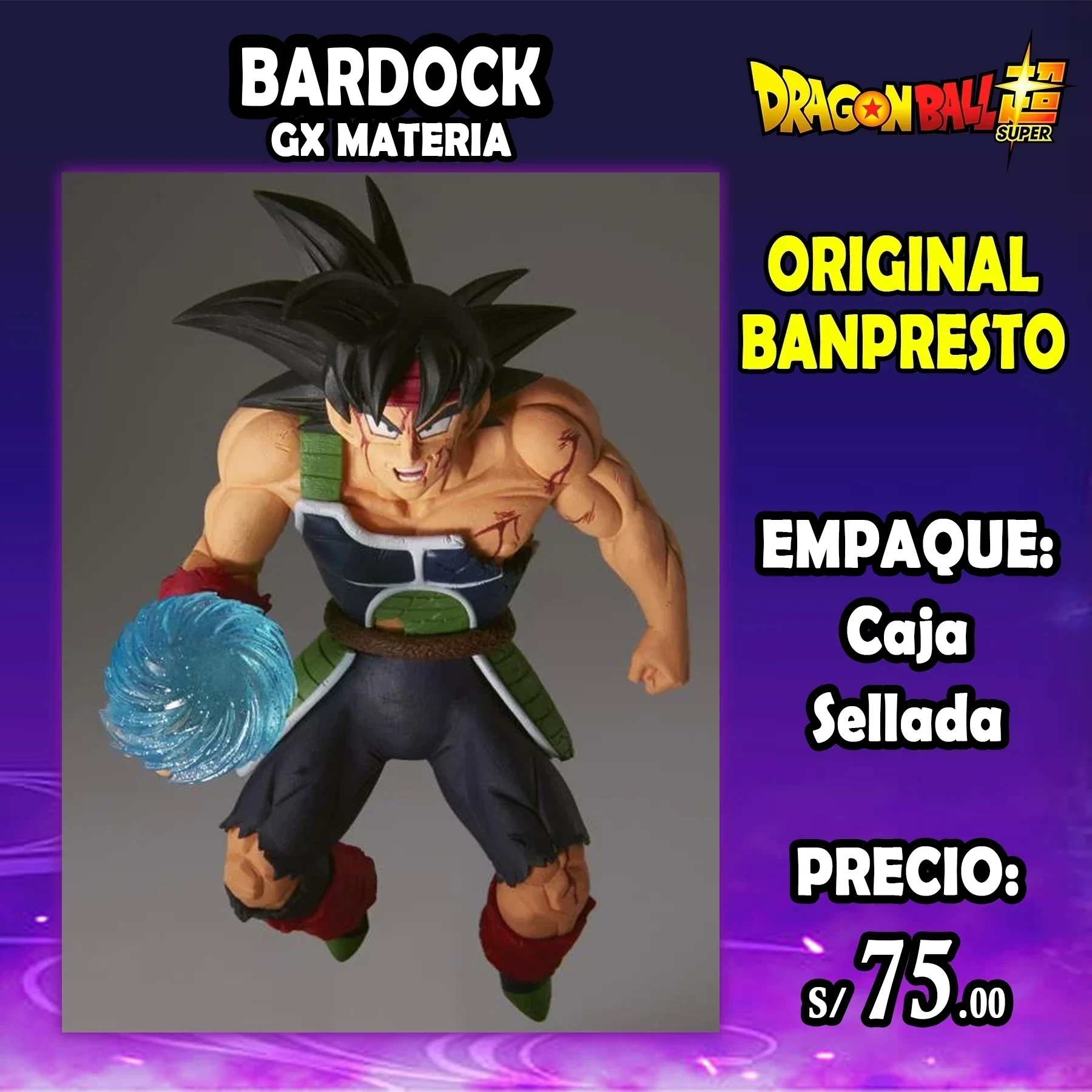 Bardock Gx Materia