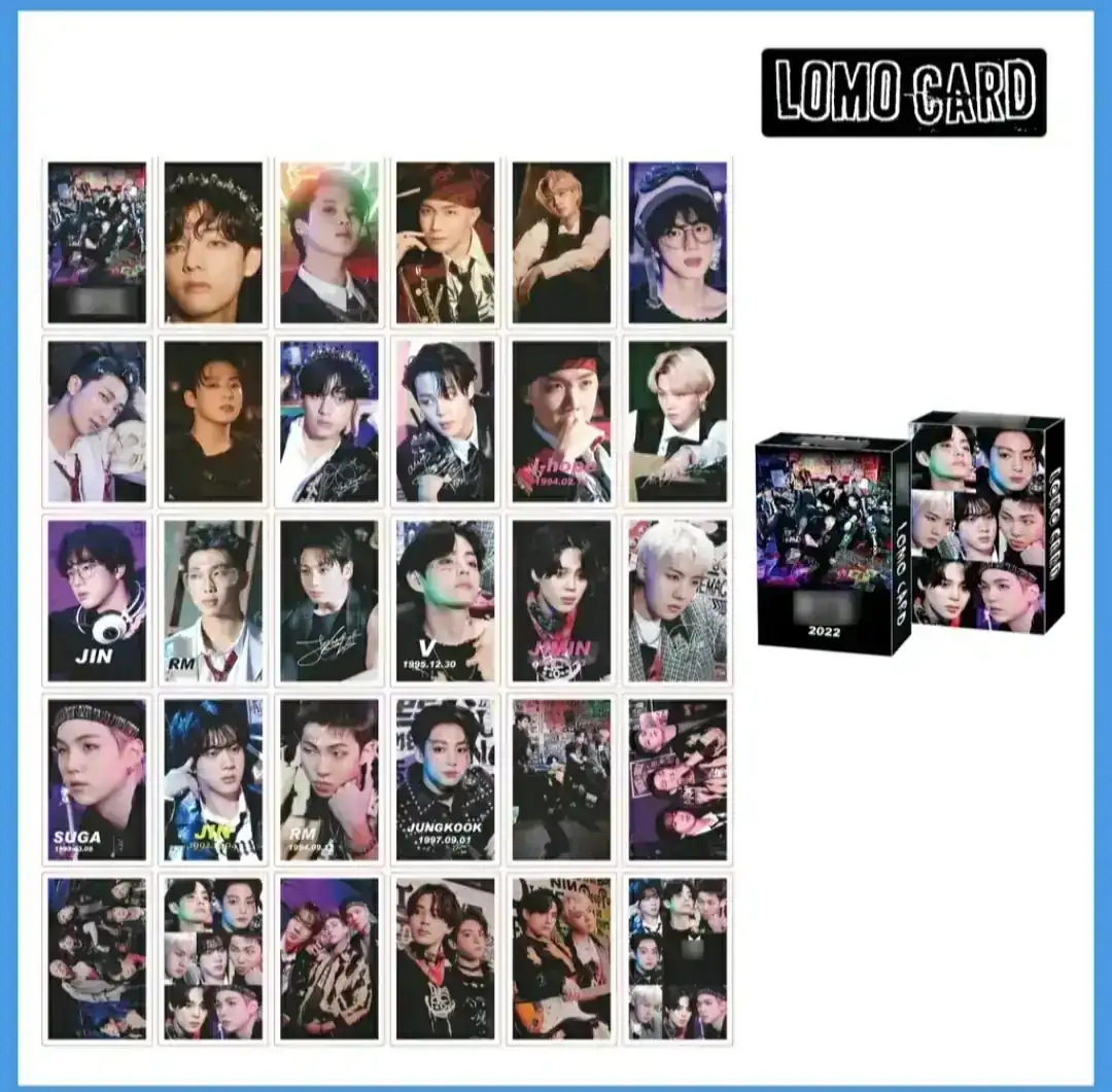 Photocards BTS (Caja con 30 piezas)