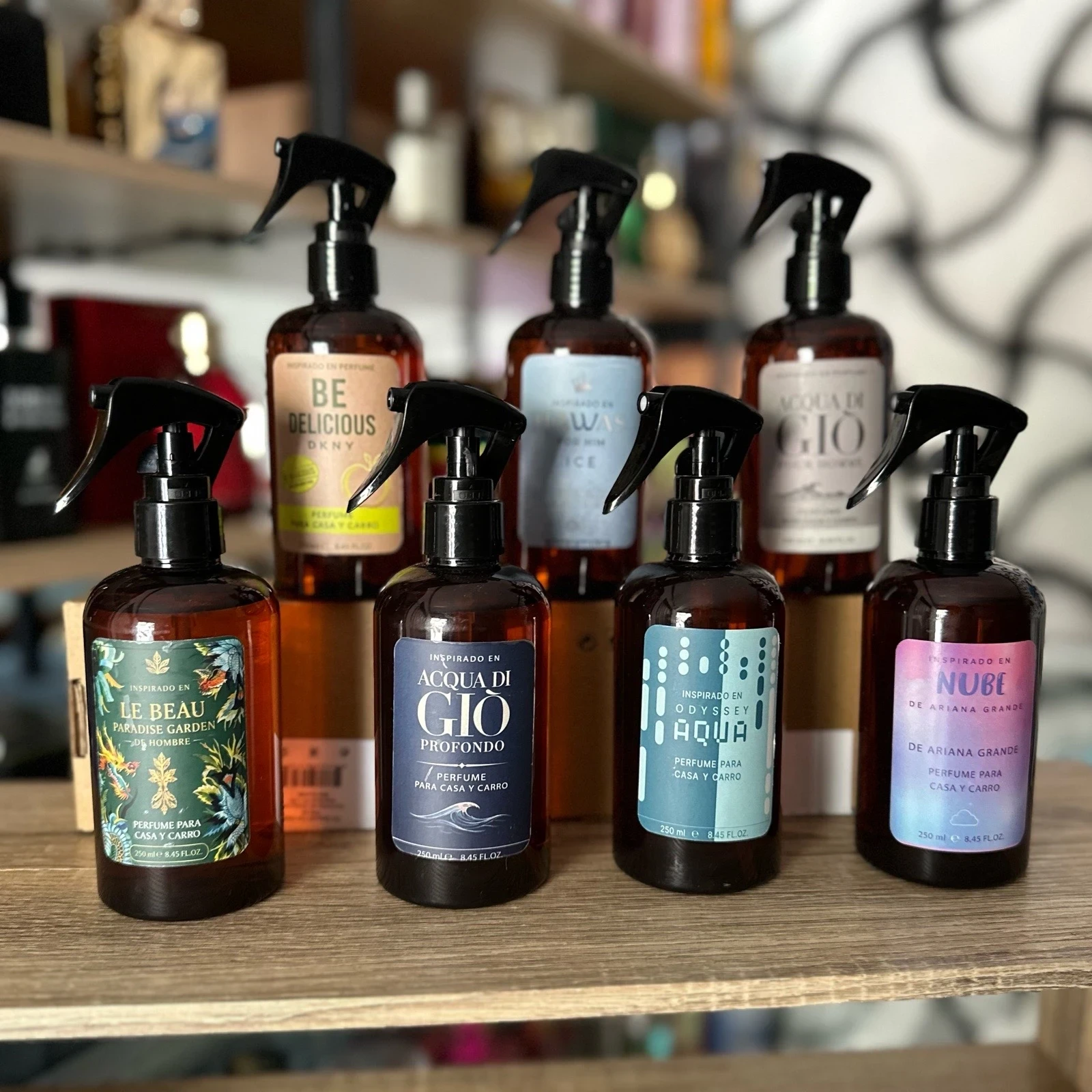 Nacional - Aromatizantes para Casa y Carro 250ml 