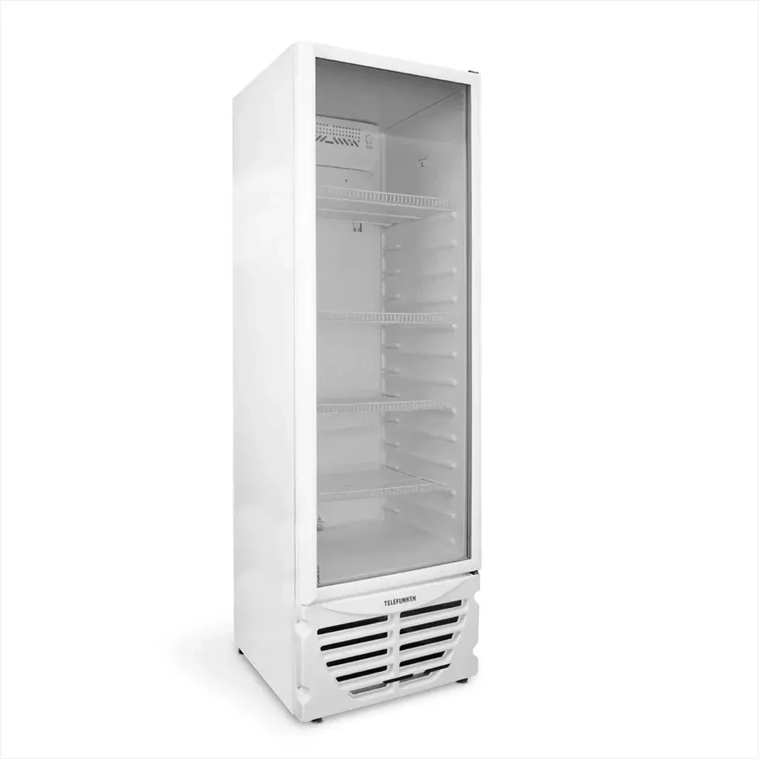 Heladera Exhibidora Telefunken Vidrio Doble 450l 2