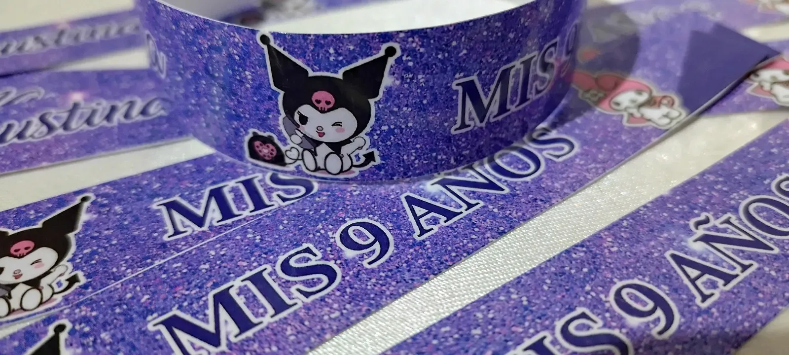 Pulseras de papel pack por 20 unidades  4