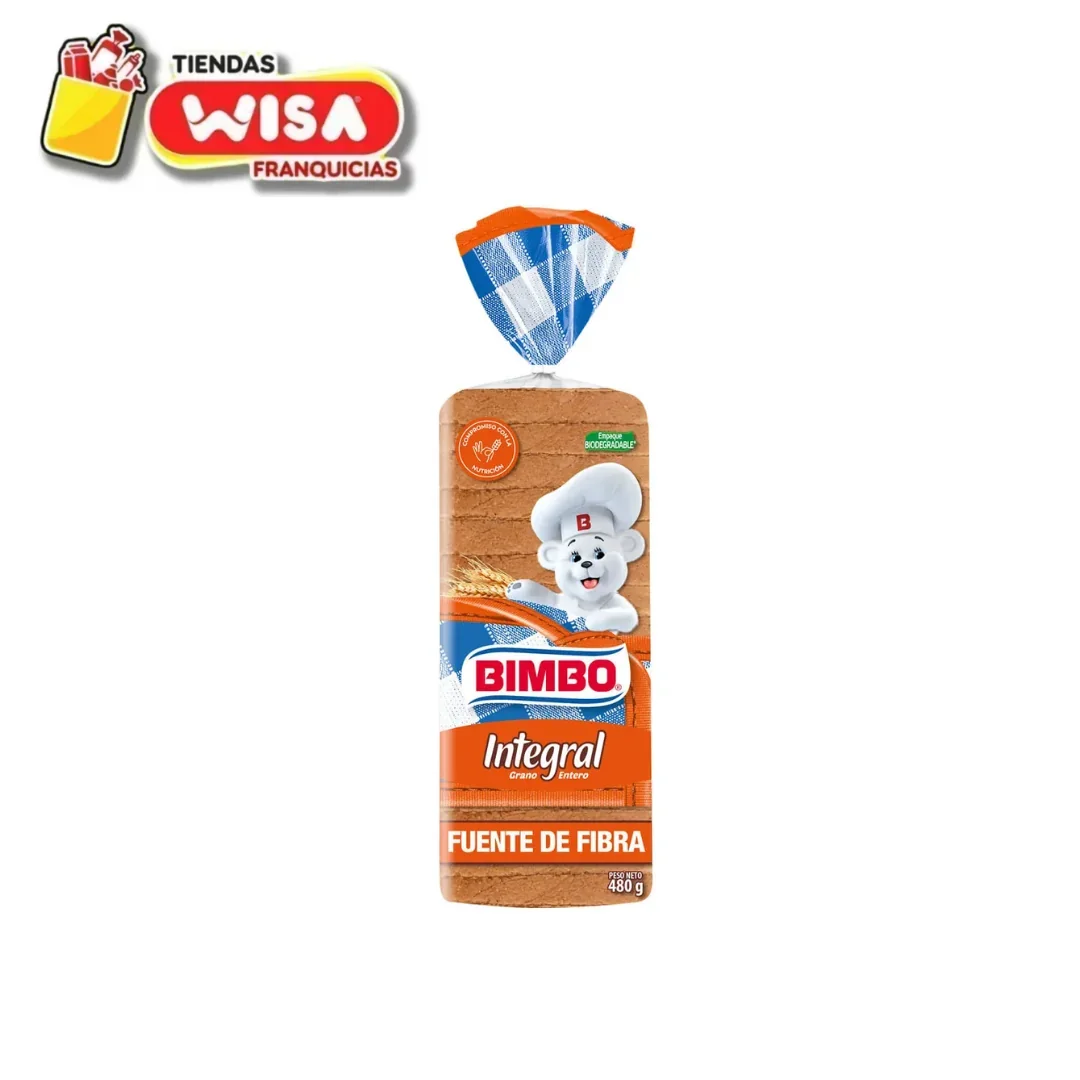 Pan Integral Rendidor Bimbo 420 G