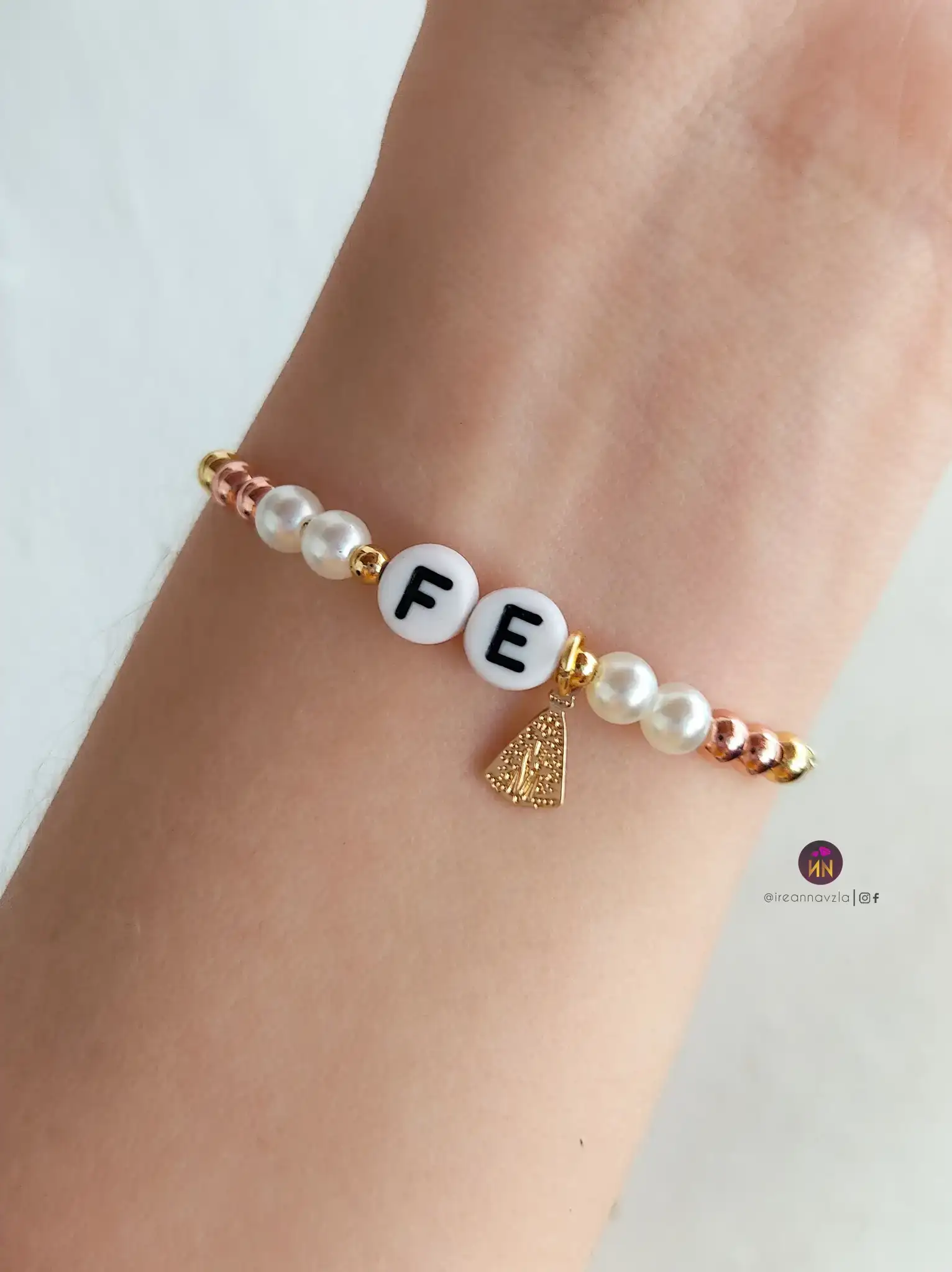 Pulsera Fe Virgen del Valle  2