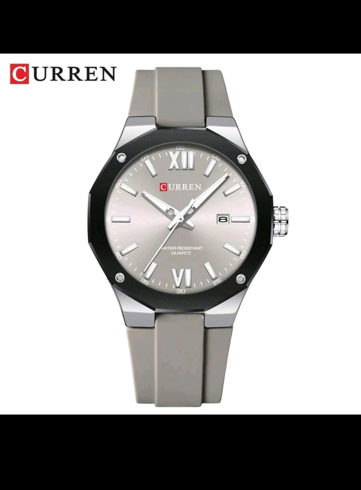 Reloj para Hombre Curren Militar 8465 - Correa de Silicona 7