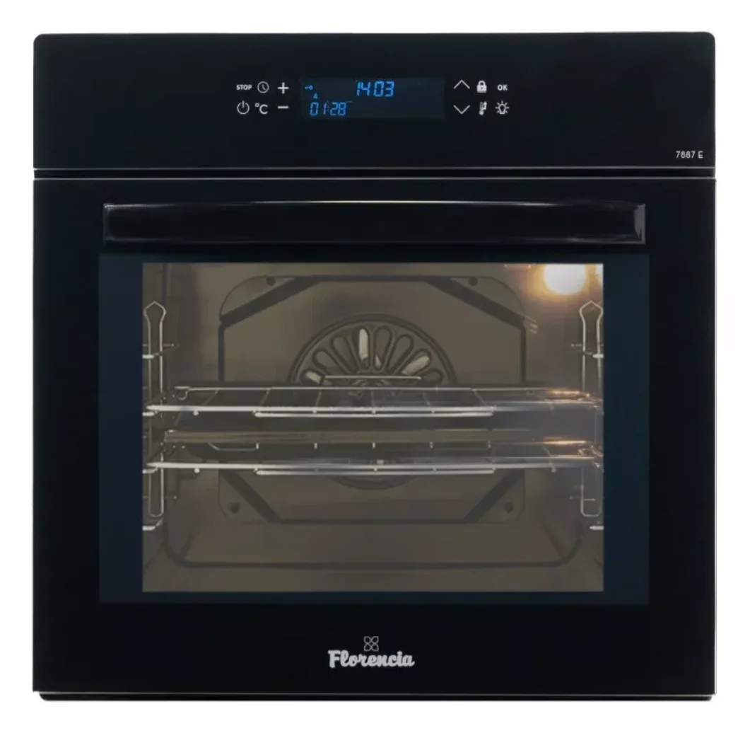 Horno Empotrable Eléctrico Florencia 7887e 64.5l Negro 220v