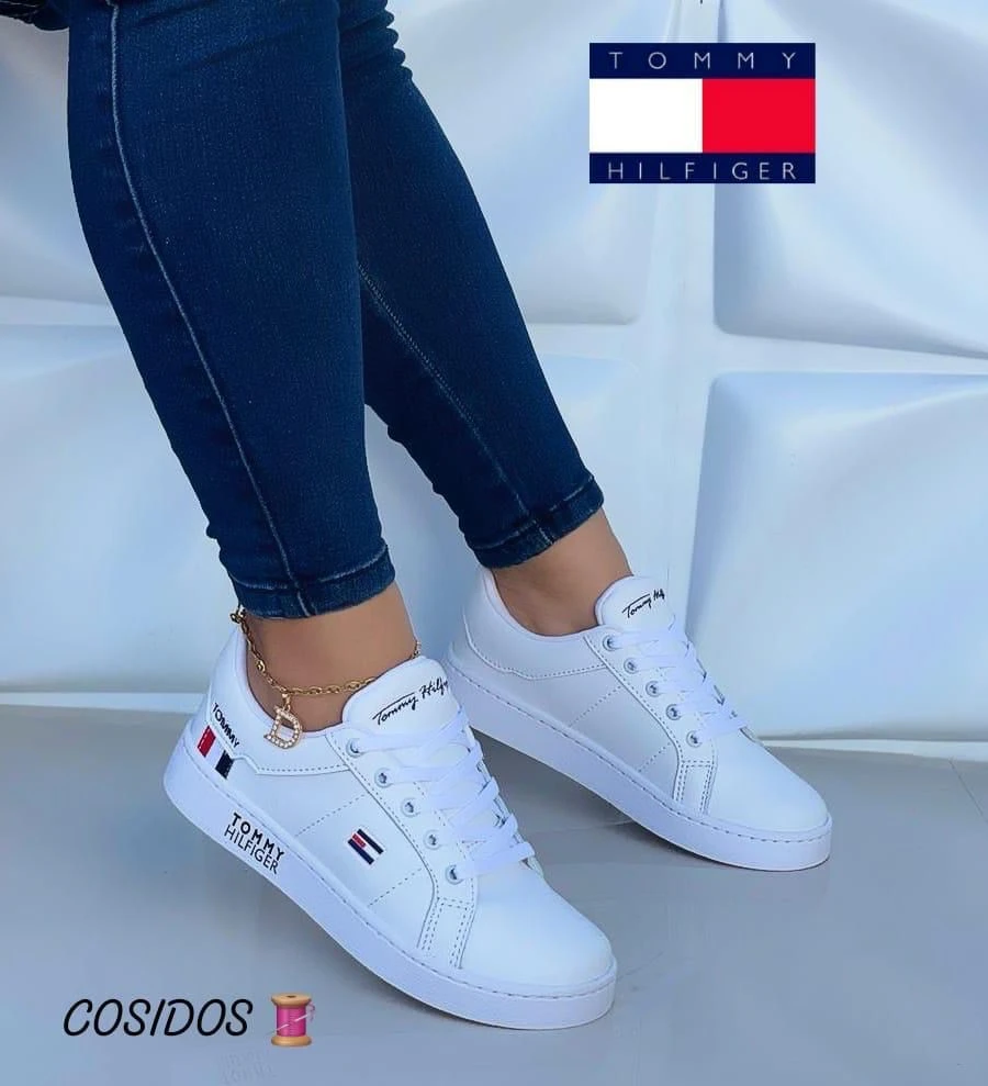 Tenis Dama Blanco Tommy
