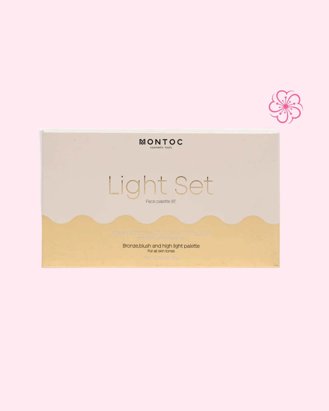 Paleta de Rubor Light Set 8T Montoc 2