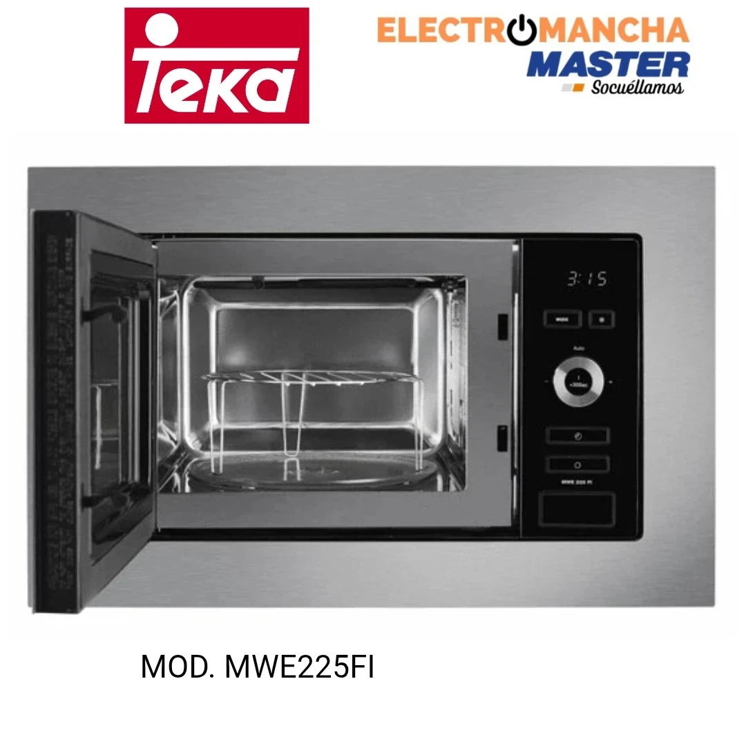MICROONDAS INTEGRACION TEKA MWE225FI 20L GRILL INOX 2