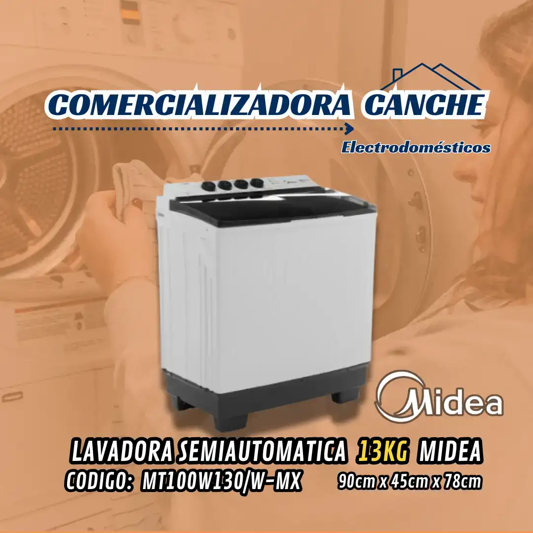 LAVADORA 13KG MIDEA