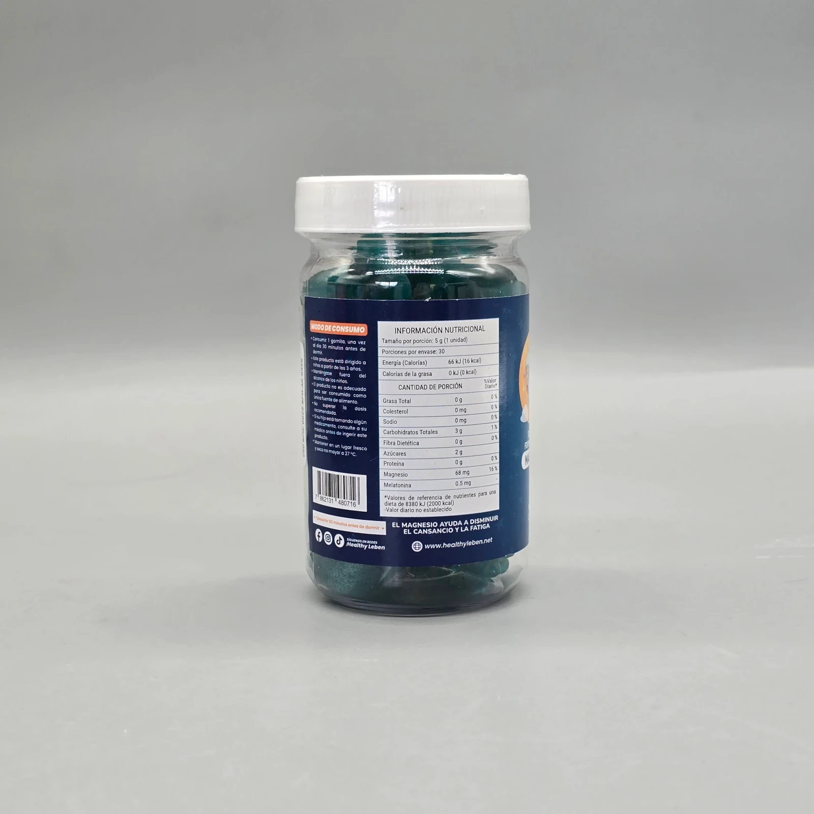 NIGHT GUMMIES PARA NIÑOS HEALTHY LEBEN 150g 2