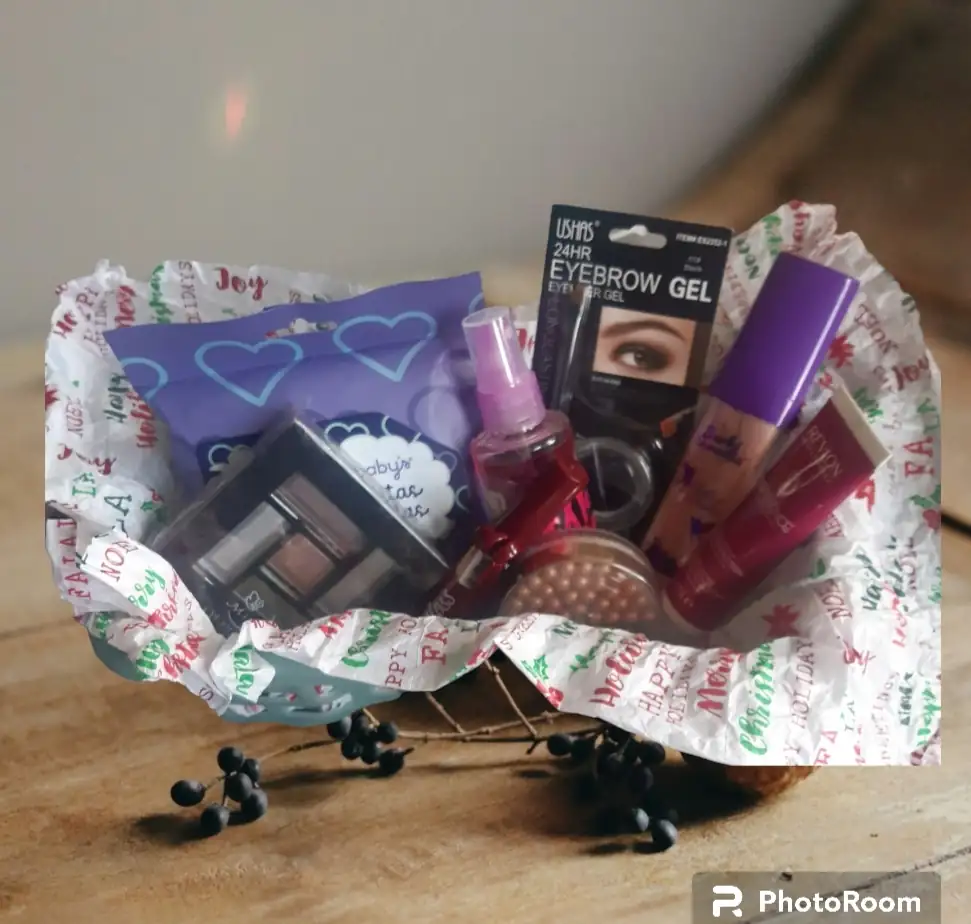 Combo canasta cosmeticos