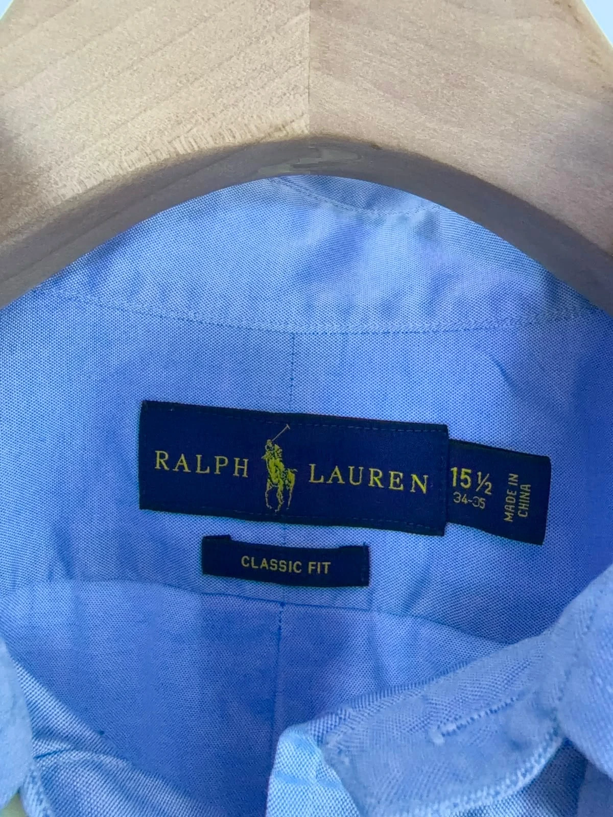 Camisa Button-Down Polo Ralph Lauren Classic Fit - Azul Claro 3