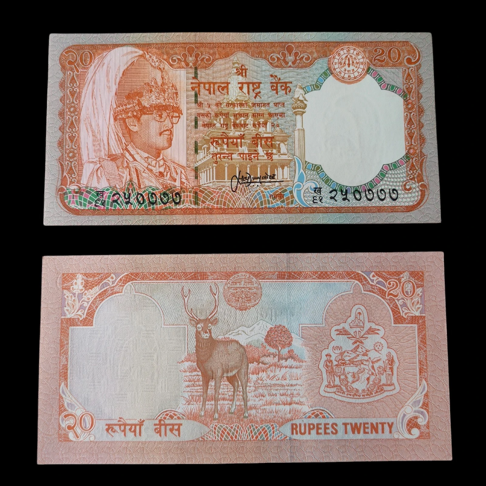 ° Nepal 20 Rupias UNC 