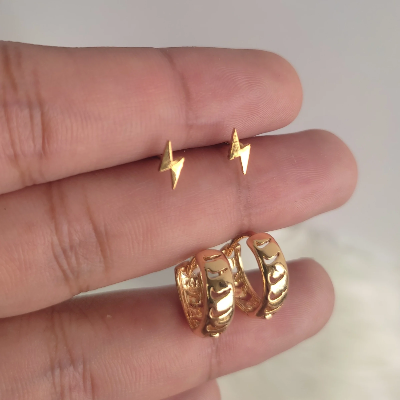 DUO ARETES RAYITO 