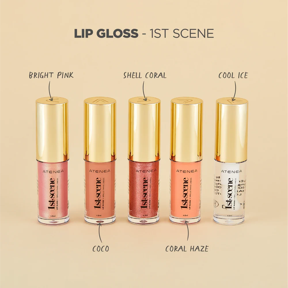 Lip Gloss Shell Coral de Atenea 3