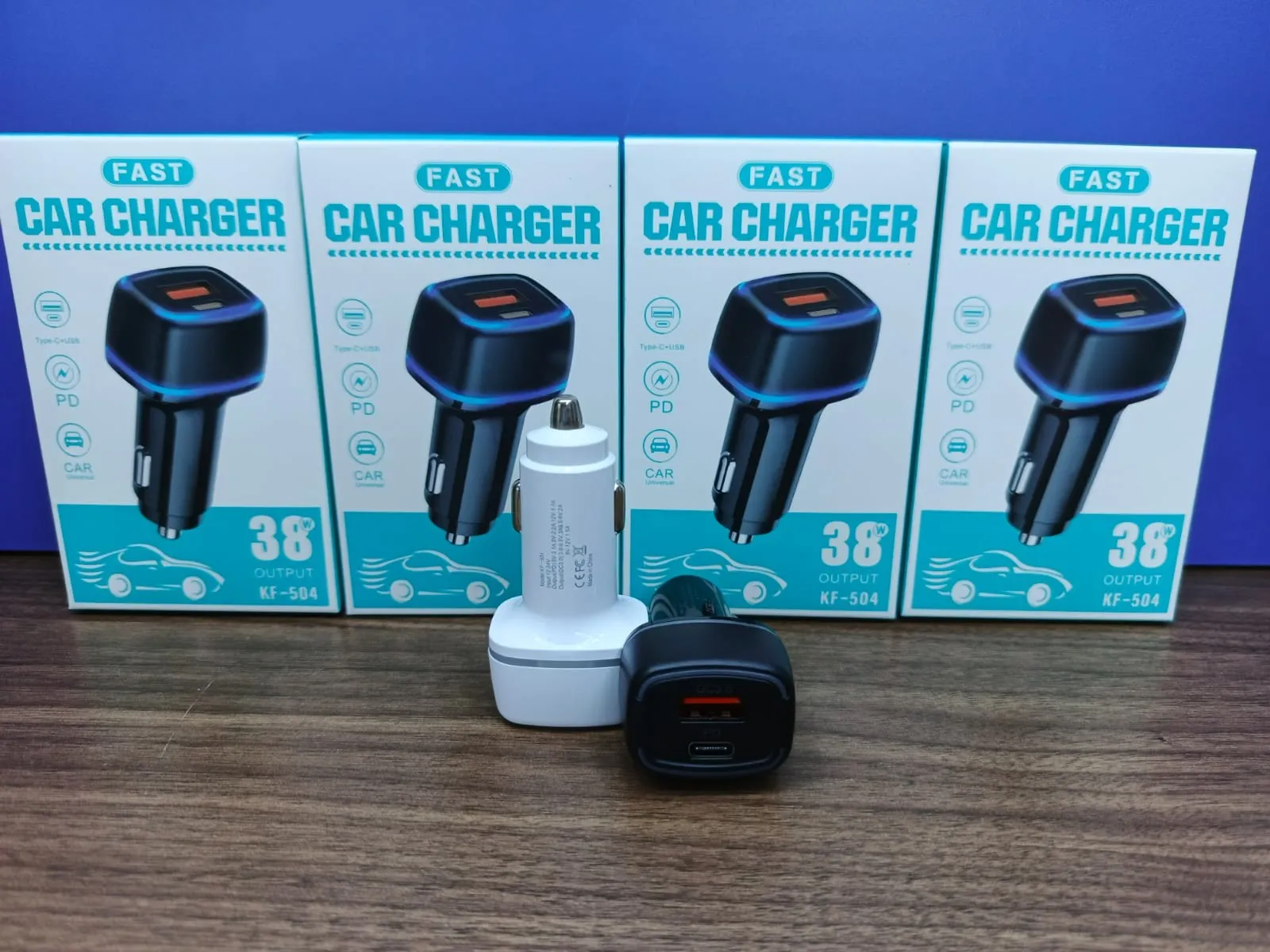 CARGADOR DE AUTO DRIVERS 38W TIPOC/USB
