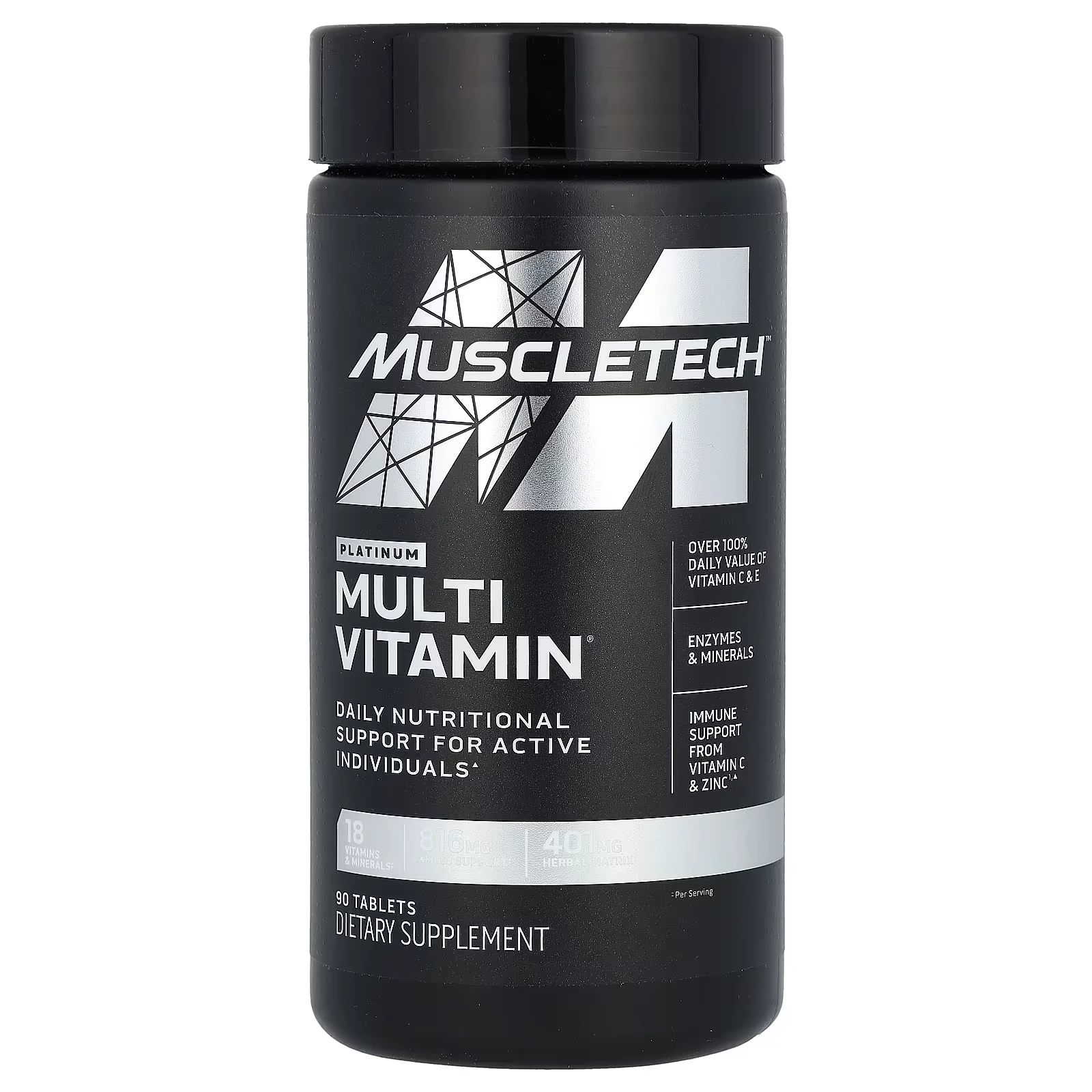 PLATINUM MULTIVITAMIN 90 CAPSULAS