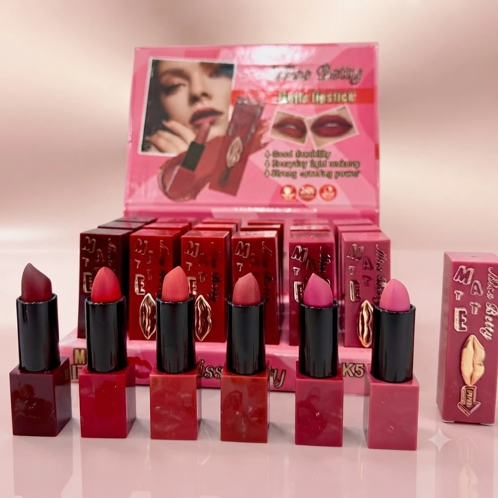 Set 6 Labiales en Barra kiss 