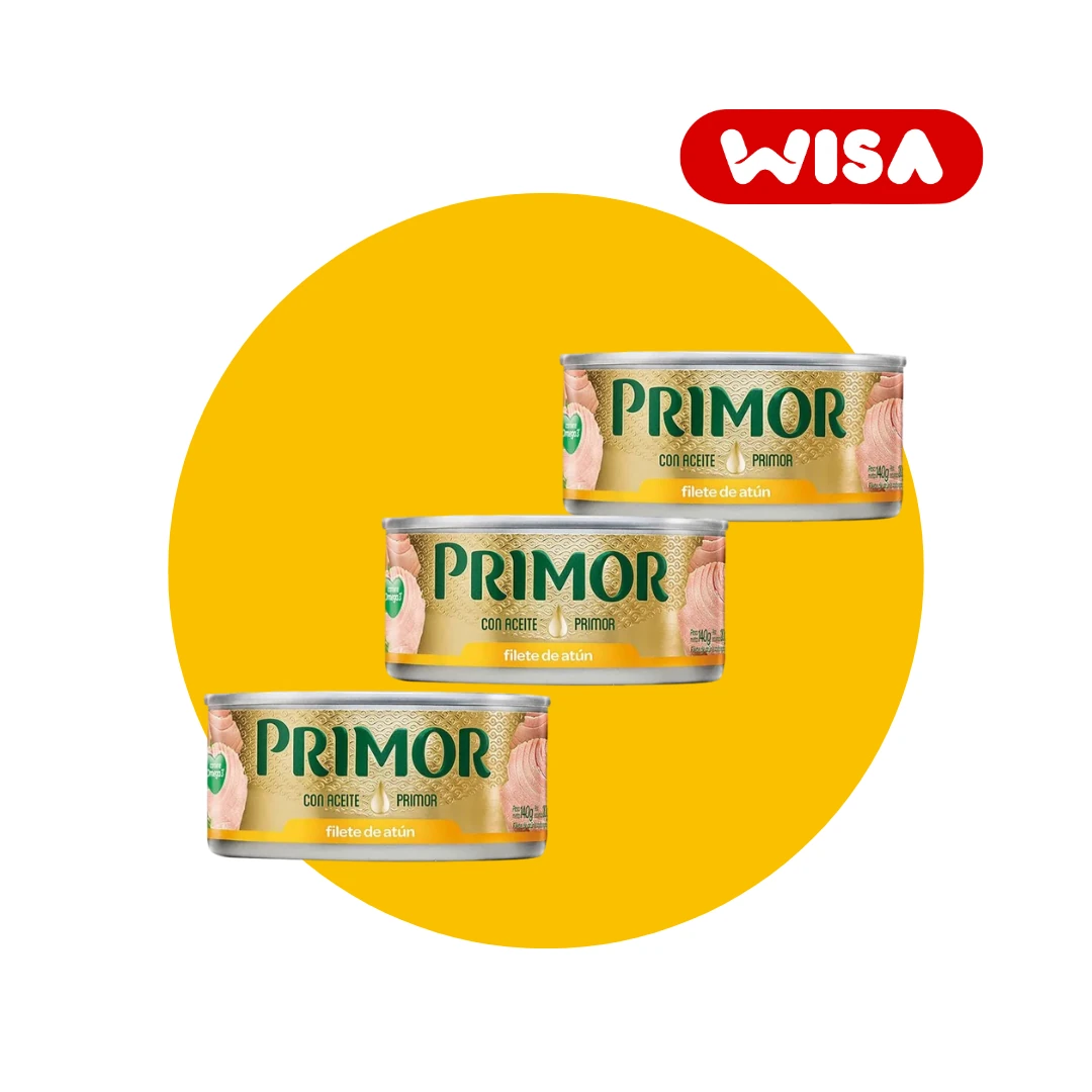 Filete de Atún Primor x 3 UND