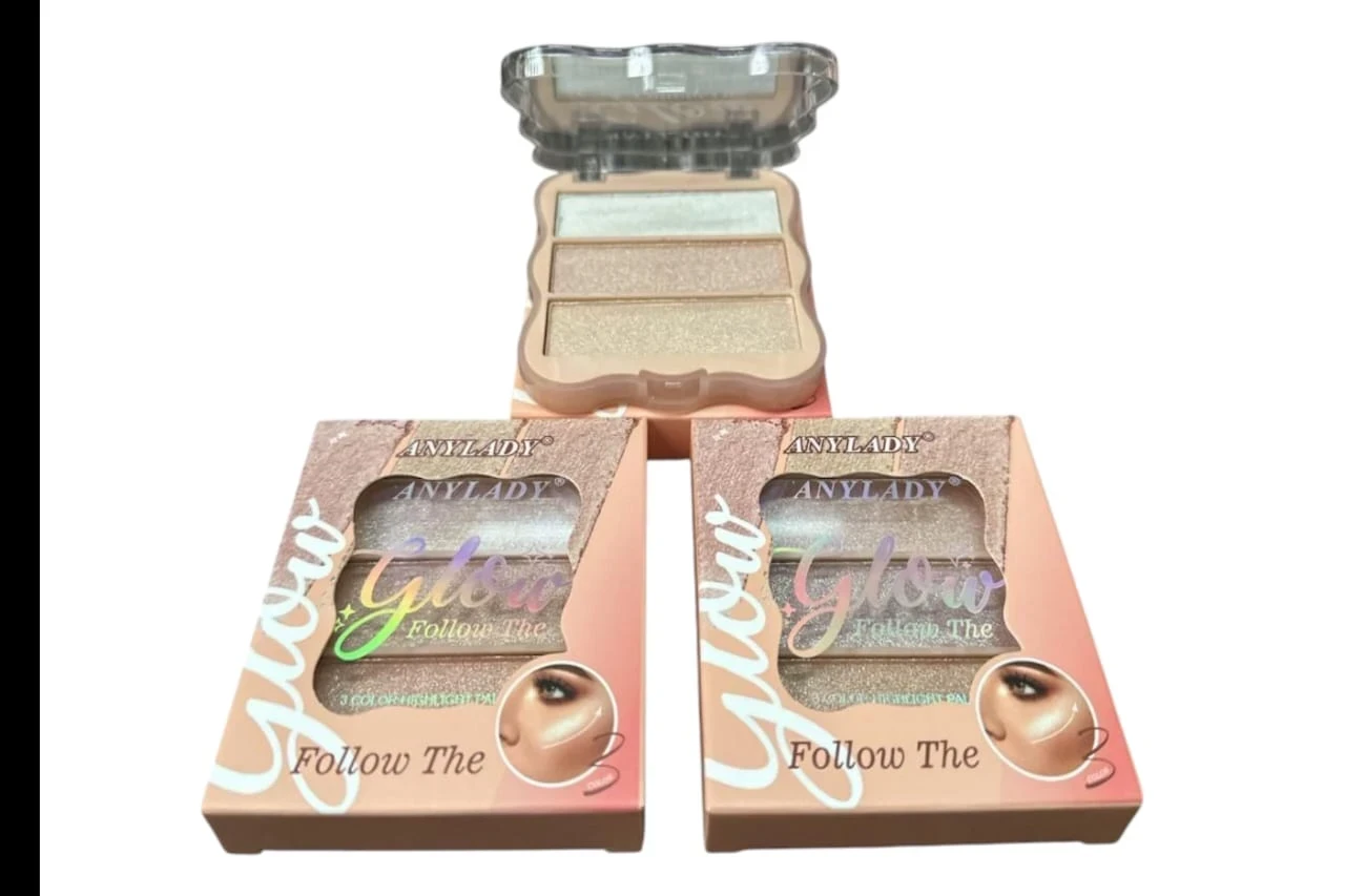 anylady paleta de iluminadores x3 8322