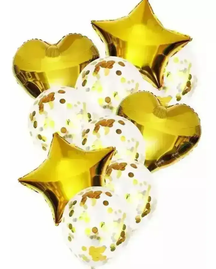 Set de globos x 10 unidades