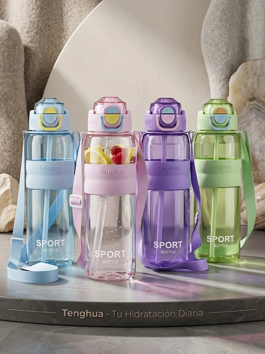 BOTELLA DEPORTIVA 1000 ml DOBLE BOQUILLA 