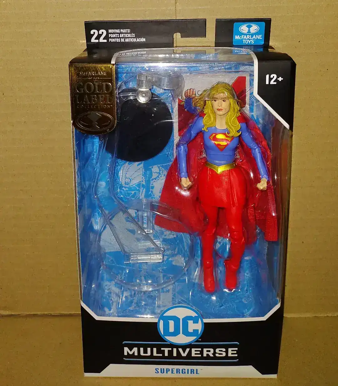 Mcfarlane DC Multiverse Supergirl DC rebirth Gold label 