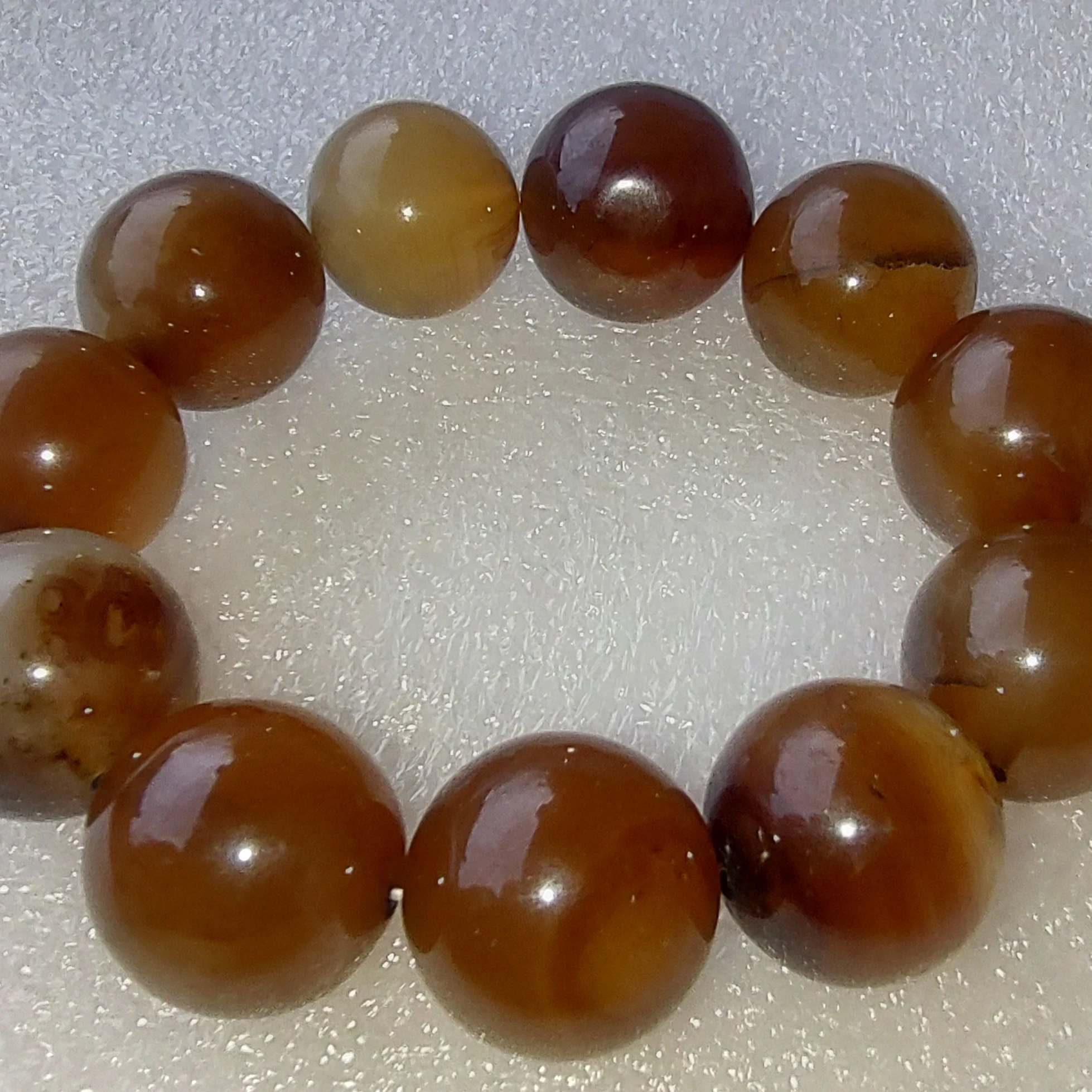 Espectacular pulsera de agata genuina natural 5