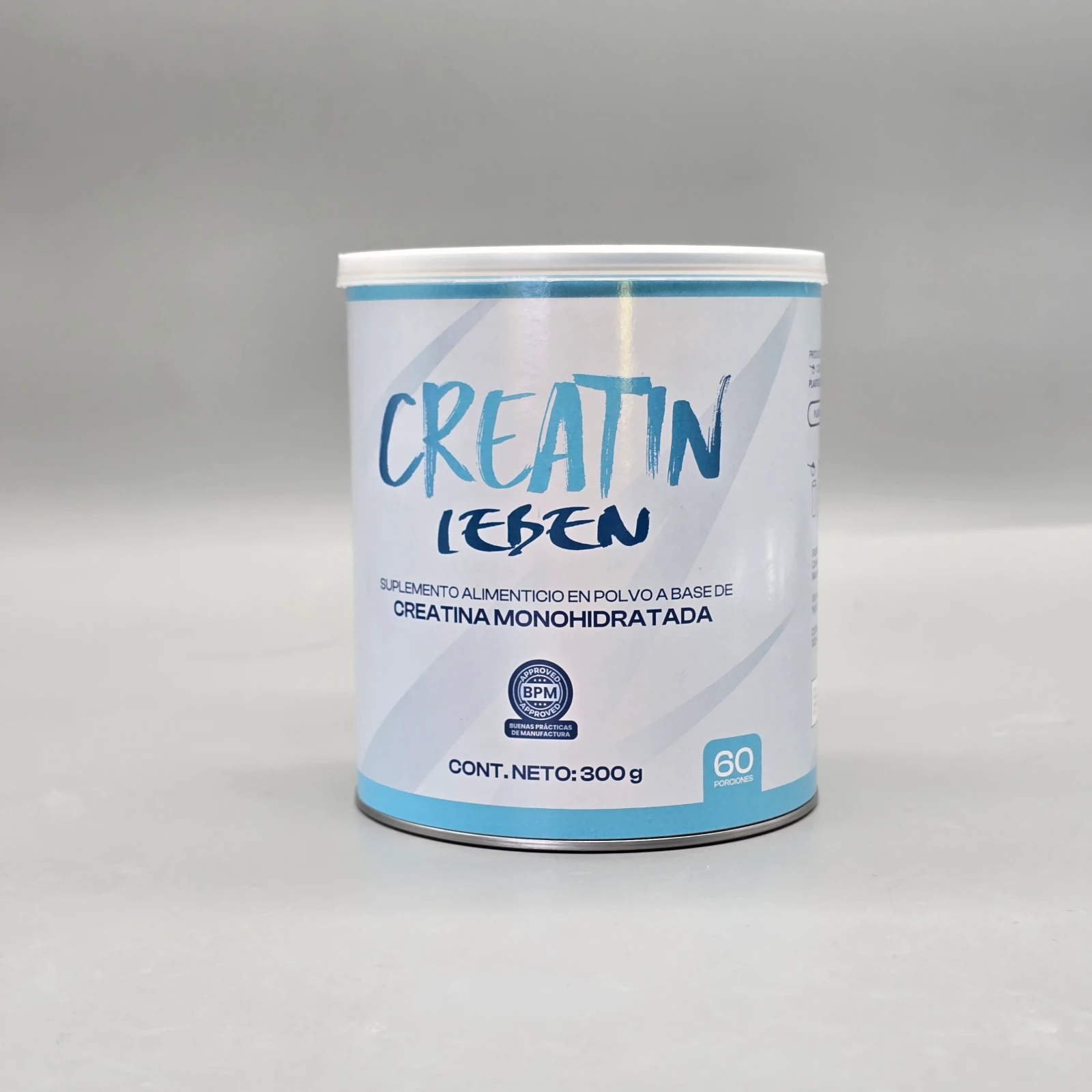 CREATINA MONOHIDRATADA LEBEN 300g - HEALTHY LEBEN