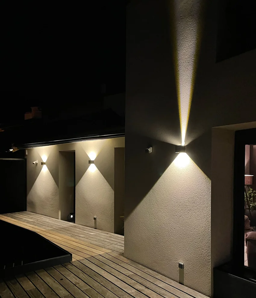 Aplique LED Tipo Cubo 6w y 10w 9