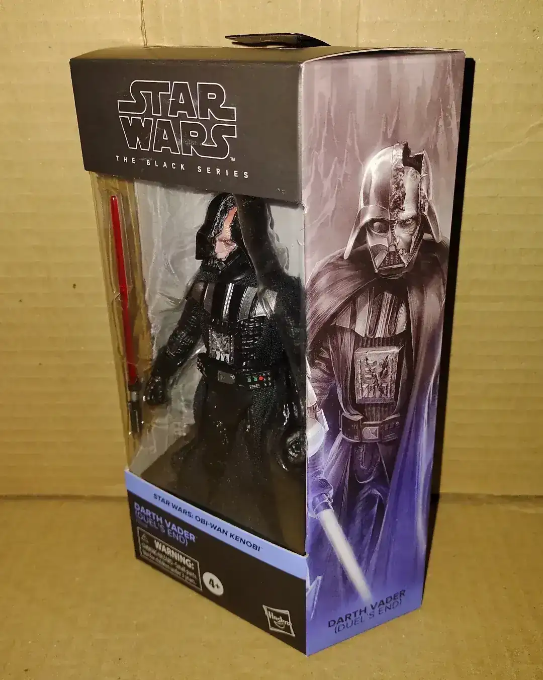 Star wars The black series Darth vader daño de batalla art 2