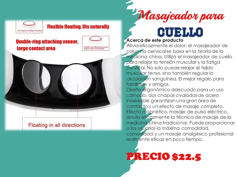 Masajeador para cuello  2