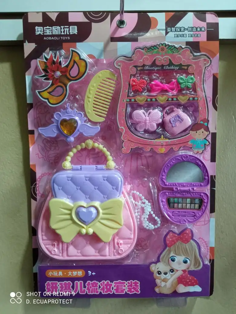 JUGUETE CARTERA Y MAQUILLAJE 👛💄