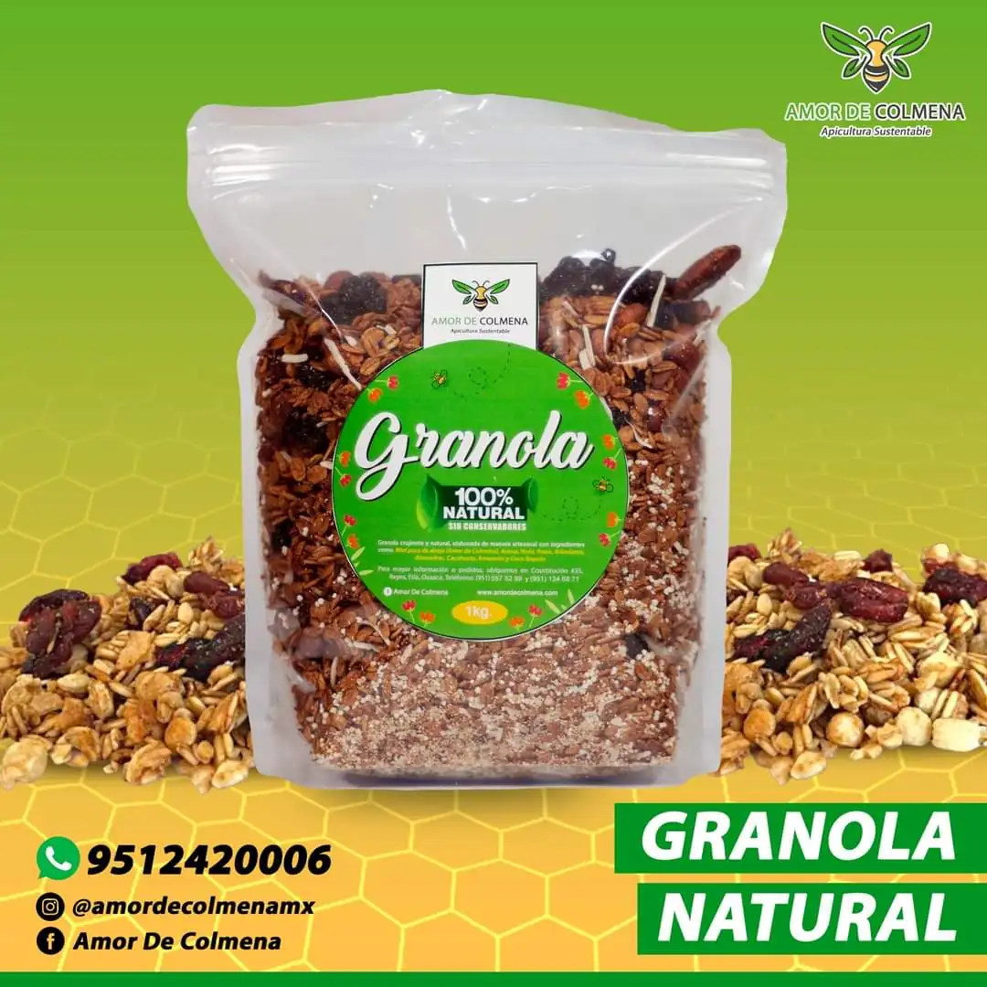 Granola Natural Presentación de 1Kgr