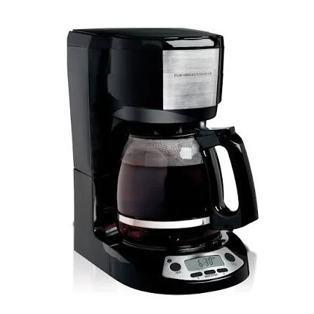 HB Coffeemaker Black 12 Cup 49615 Black