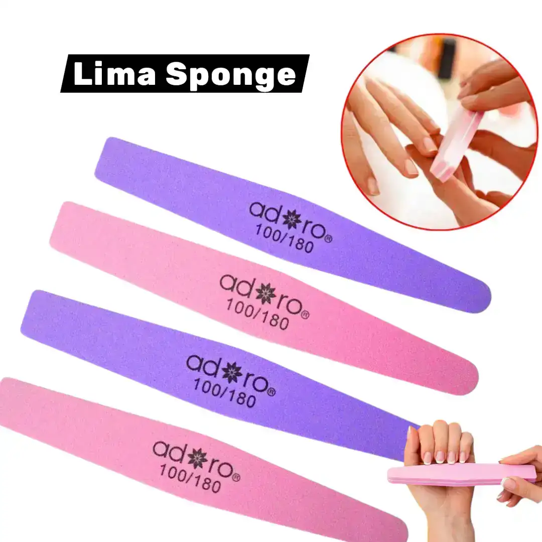 Lima Sponge Adoro para Uñas 100/180