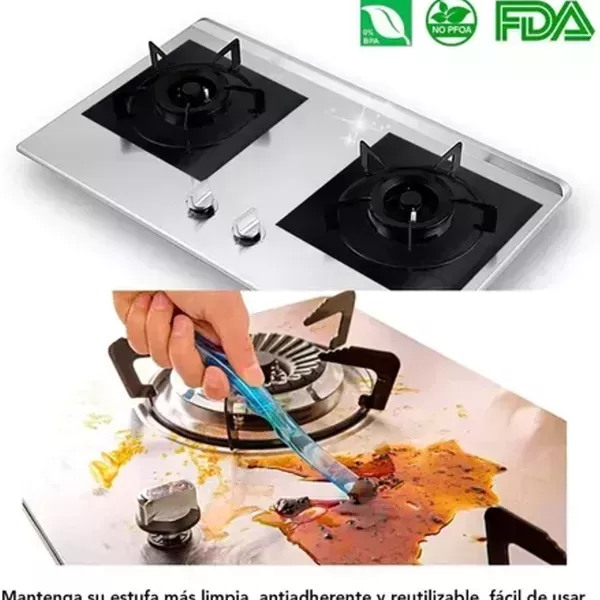 Protectores de estufa reutilizables