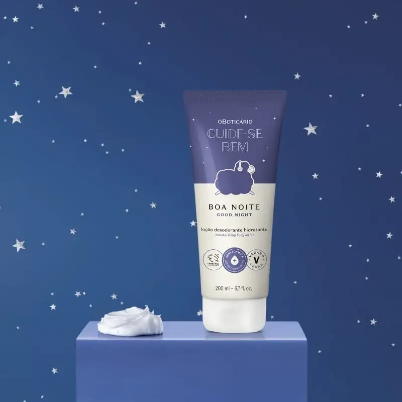 Cuide-se Bem Boa Noite Loción Hidratante Corporal, 200ml 4
