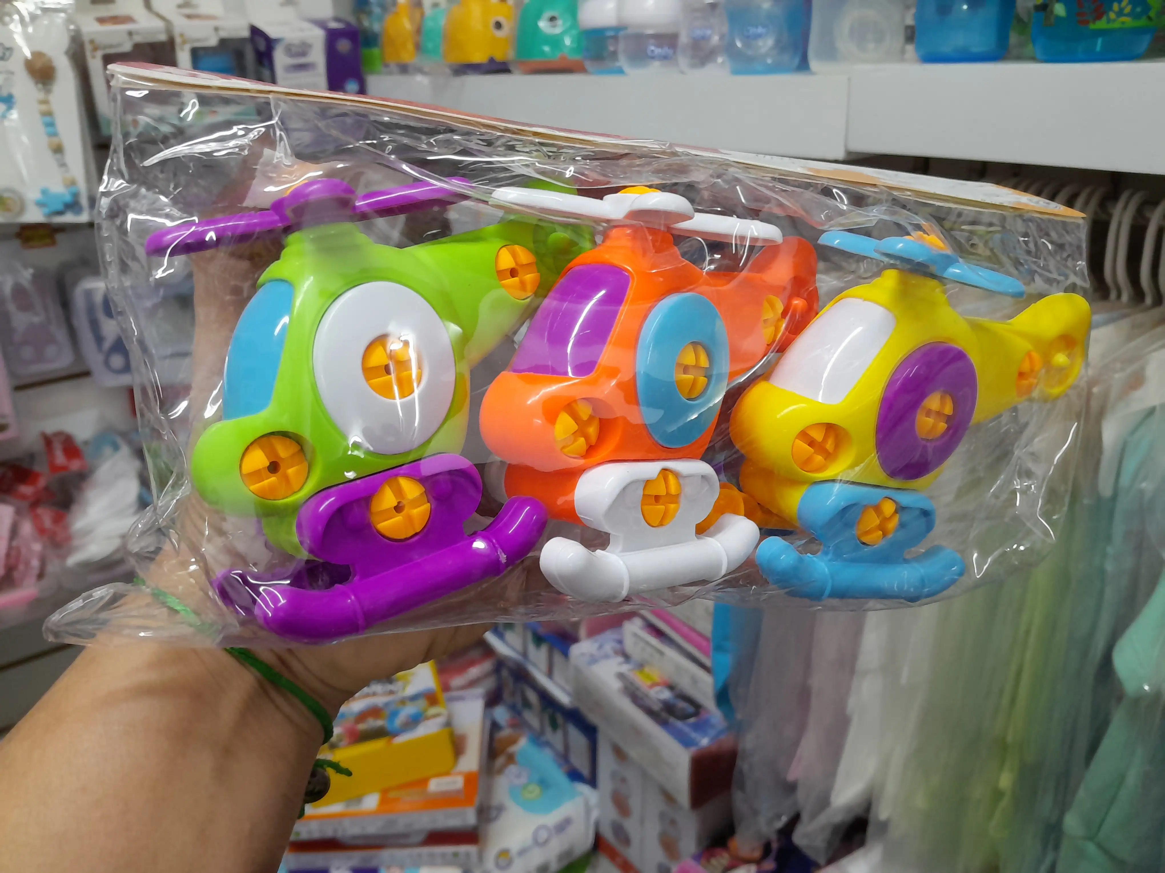 Set de helicóptero para armar y desarmar 