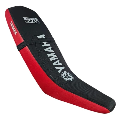 TP XTZ 125 Forro Tapizado Super moto negro / rojo letrero en medio DW