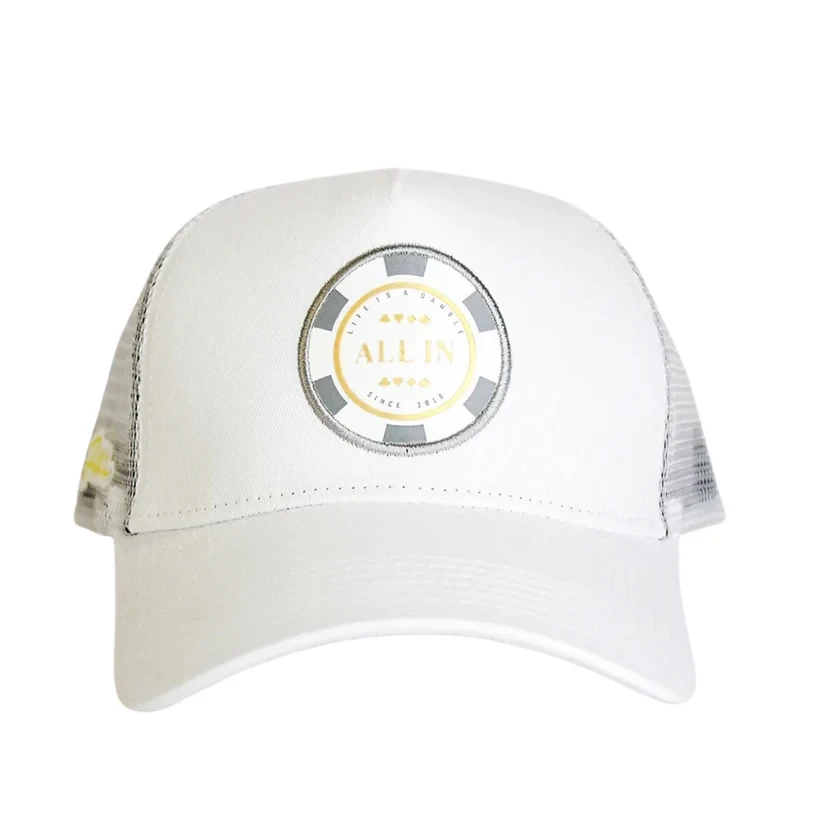 White Pilot Trucker - All In Brand