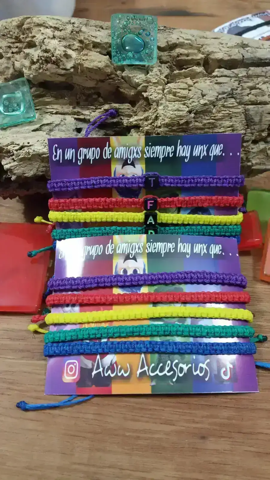 Pulseras Intensamente x4