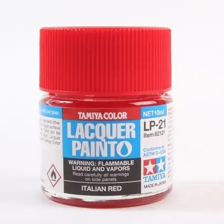Lacquer LP-21 Italian Red