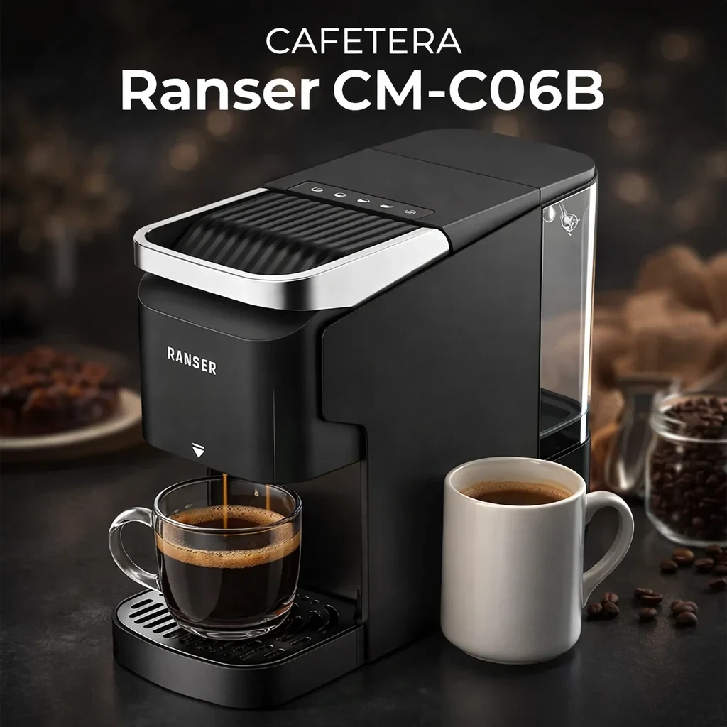 Cafetera Ranser CM-C06B.