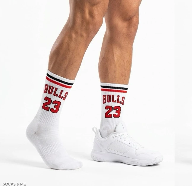 Docenas de calcetas con tematica basquetball 5