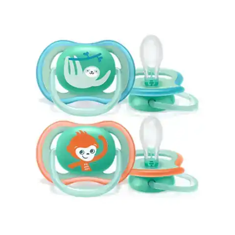 AVENT + DE 18 MESES CHUPETE ULTRA AIR DECO + 18M X 2 UNISEX 