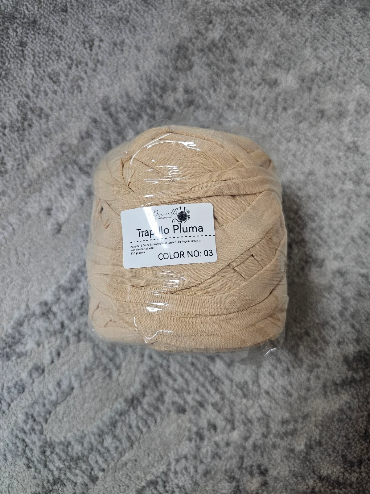 TRAPILLO 03 CREMA 350GR