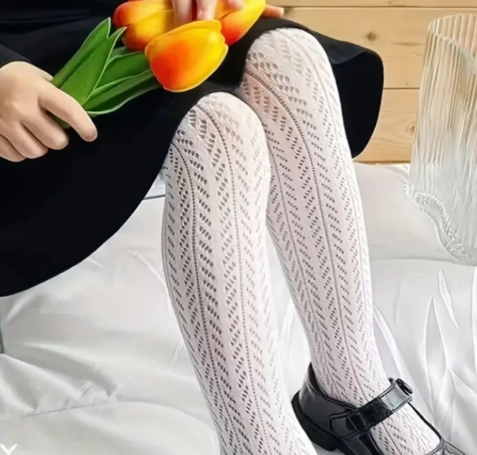 PANTIMEDIAS BLANCAS
